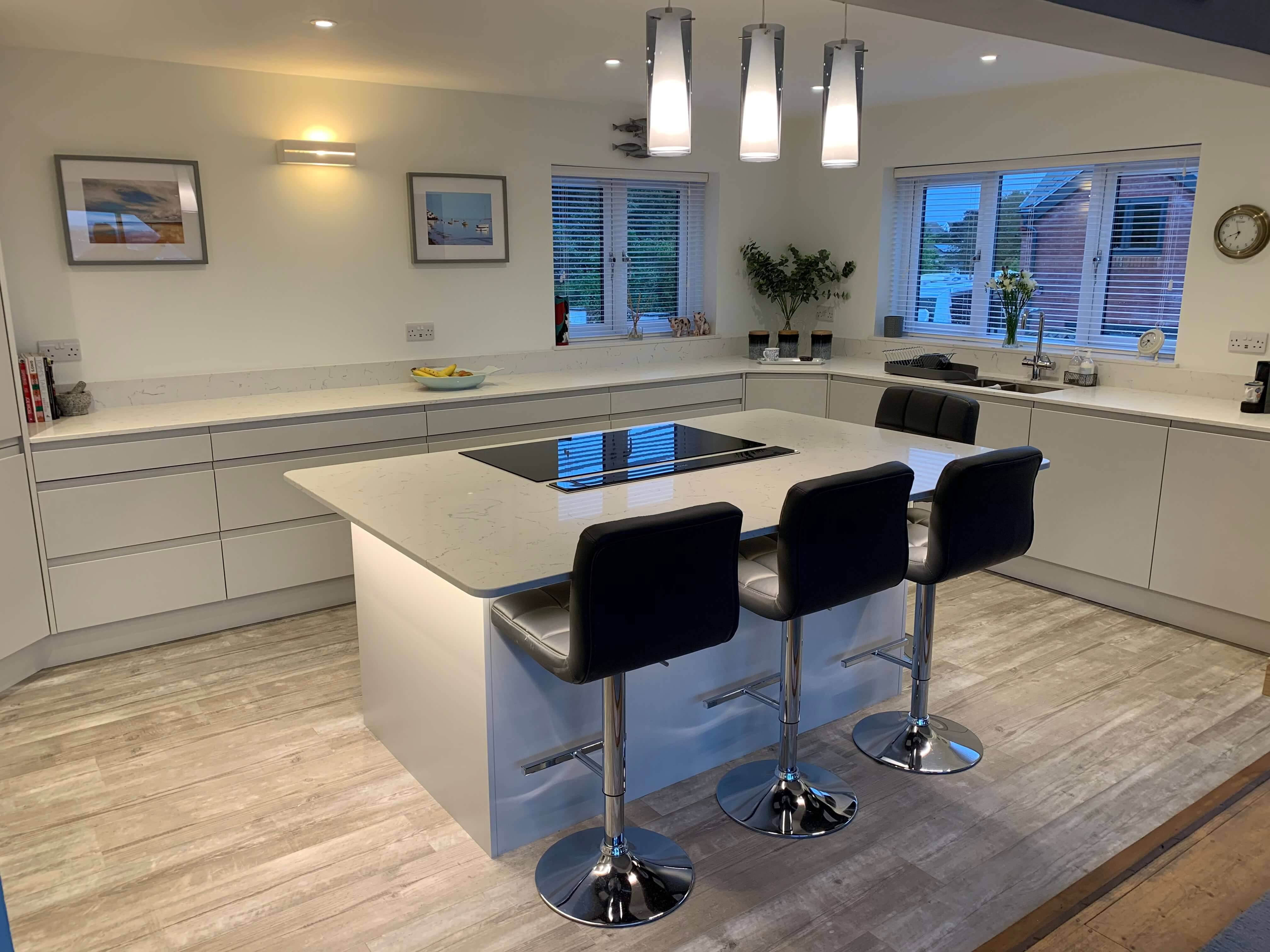 South West Fitted Kitchens Ltd 6 Handless Kitchen Northam